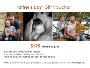 gift voucher for Father's Day special