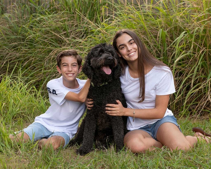 children and their pets photoshoot coorparoo