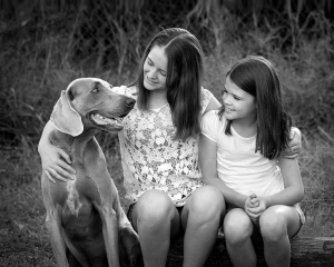 kids and pets photoshoot